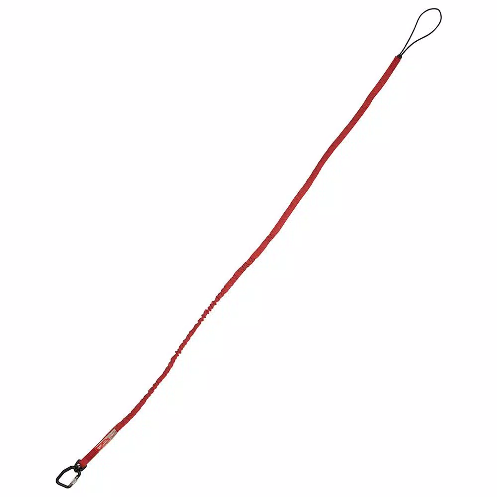 Milwaukee 10 lb. 72 in. Extended Reach Locking Tool Lanyard, Red