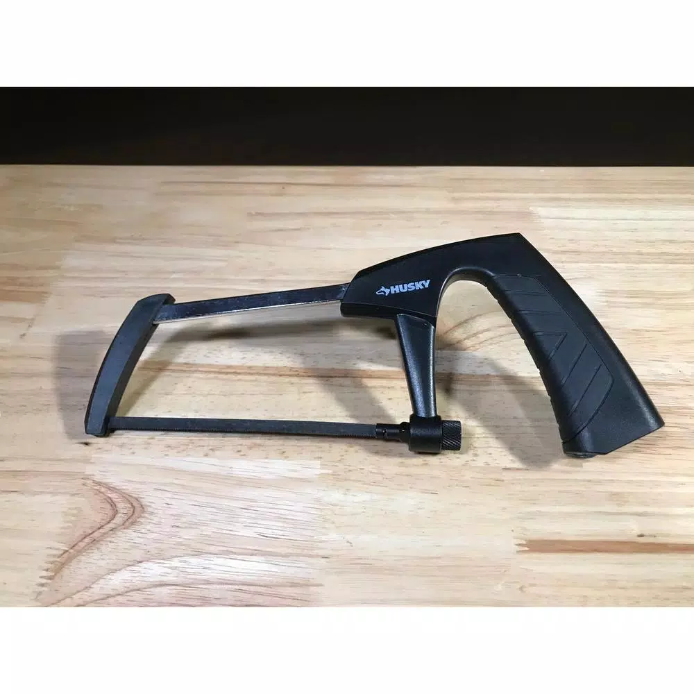 Husky 6 in. Mini Hacksaw with 24 TPI Carbon Steel Blade