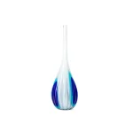 IMAX Toledo White Glass Amphora Vases, Set of 3 thumbnail 3