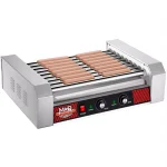 Great Northern Popcorn 24-Hot Dog Commercial Indoor Rotisserie Grill, Stainless Steel thumbnail 1