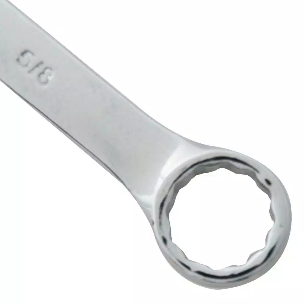 Best Value 6-Piece SAE Combination Wrench Set with Metal Storage Rack