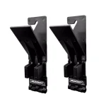 Milescraft Crown Hangers Molding Installation Clips, Black ABS Plastic, 2-Pack thumbnail 1