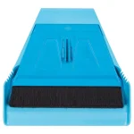 WISP miniWISP 6 in. Blue Whisk Broom and 7 in. Plastic Dustpan Set with Electrostatic Bristle Seal Technology thumbnail 2