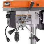 RIDGID 15 in. Drill Press with LED Worklight, 3/4 HP Motor, 12 Speeds thumbnail 4
