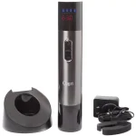 Ozeri Maestro Electric Wine Opener with Infrared Thermometer, Stainless Steel thumbnail 4