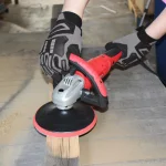 Boyel Living 12 Amp 7 in. Corded Variable Speed Polishing Buffer and Disc Sander with 6 Speed Settings thumbnail 2