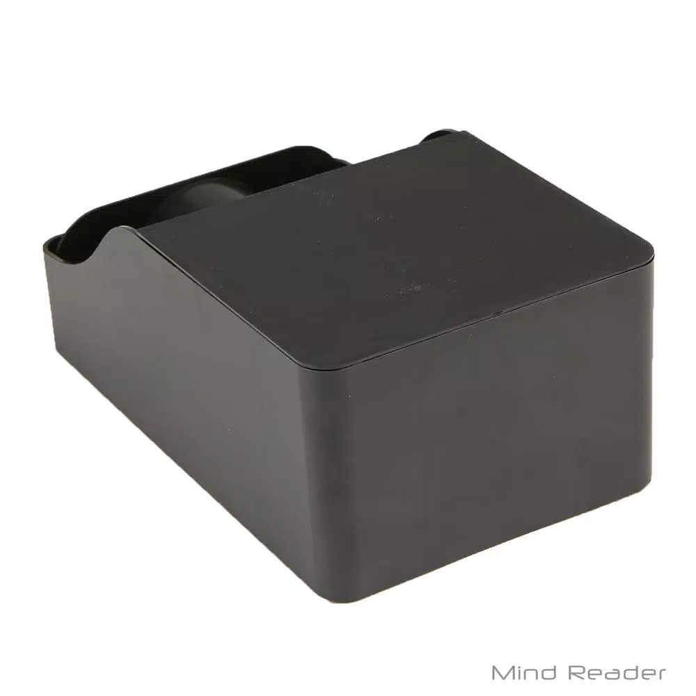 Mind Reader Black Acrylic Coffee Sleeve Storage Dispenser