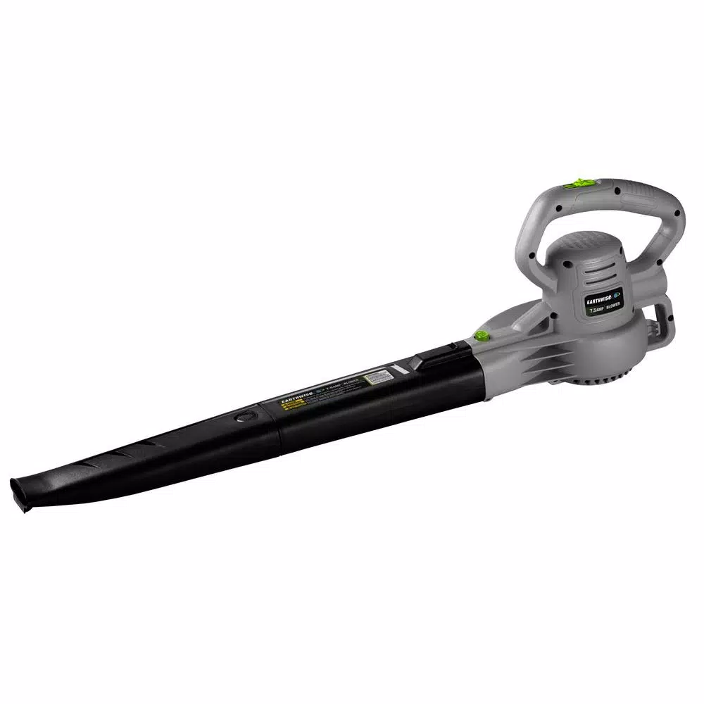 Earthwise 7.5 Amp Electric Handheld Leaf Blower, 200 MPH, 180 CFM