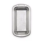 Doughmakers 8.5 x 4.5 in. Heavy Duty 16 Gauge Aluminum Loaf Pan with Patented Pebble Pattern thumbnail 2