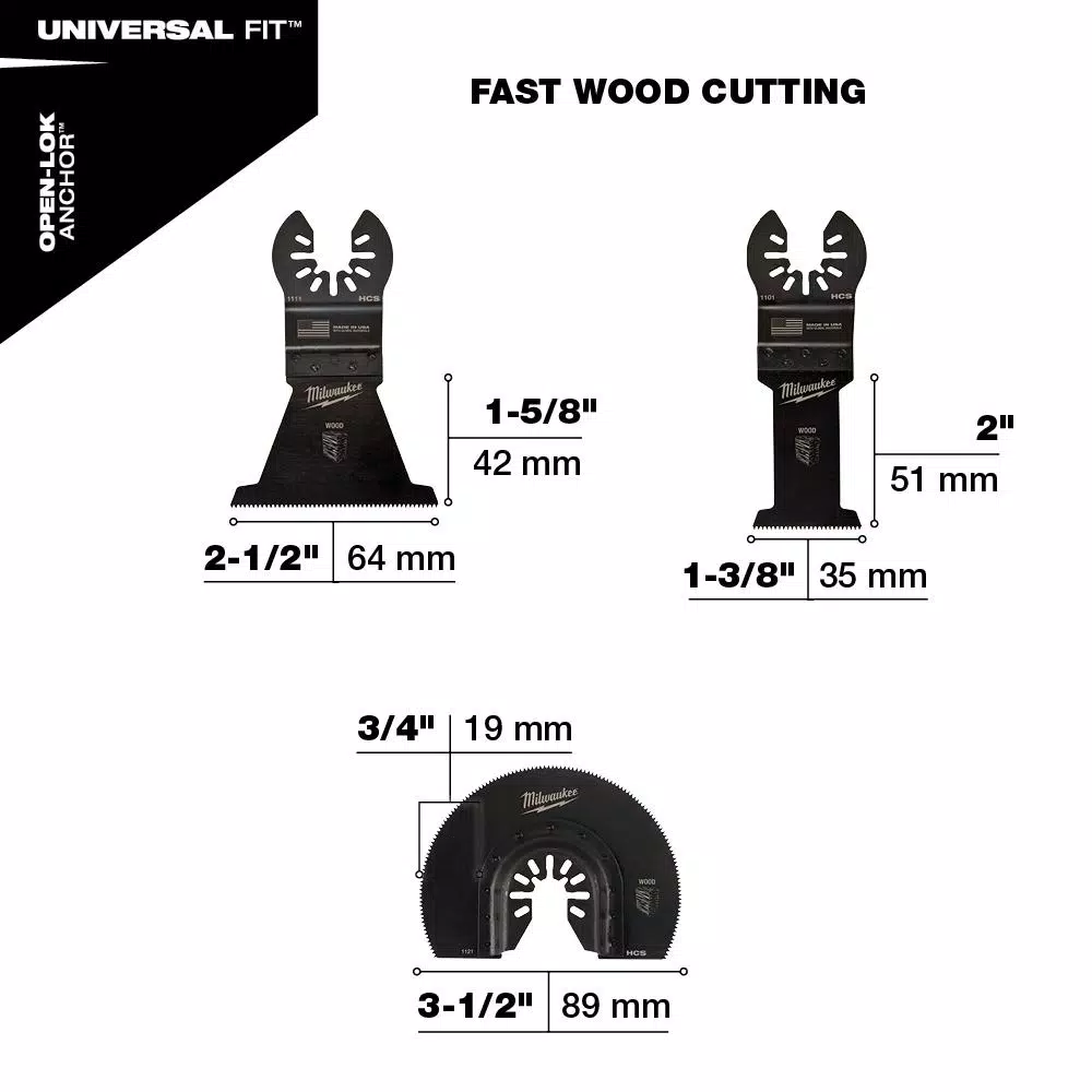 Milwaukee OPEN-LOK 29-Piece Oscillating Multi-Tool Blade & Sandpaper Variety Pack