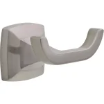 Delta Portwood Double Prong Towel and Robe Hook in SpotShield Brushed Nickel thumbnail 1