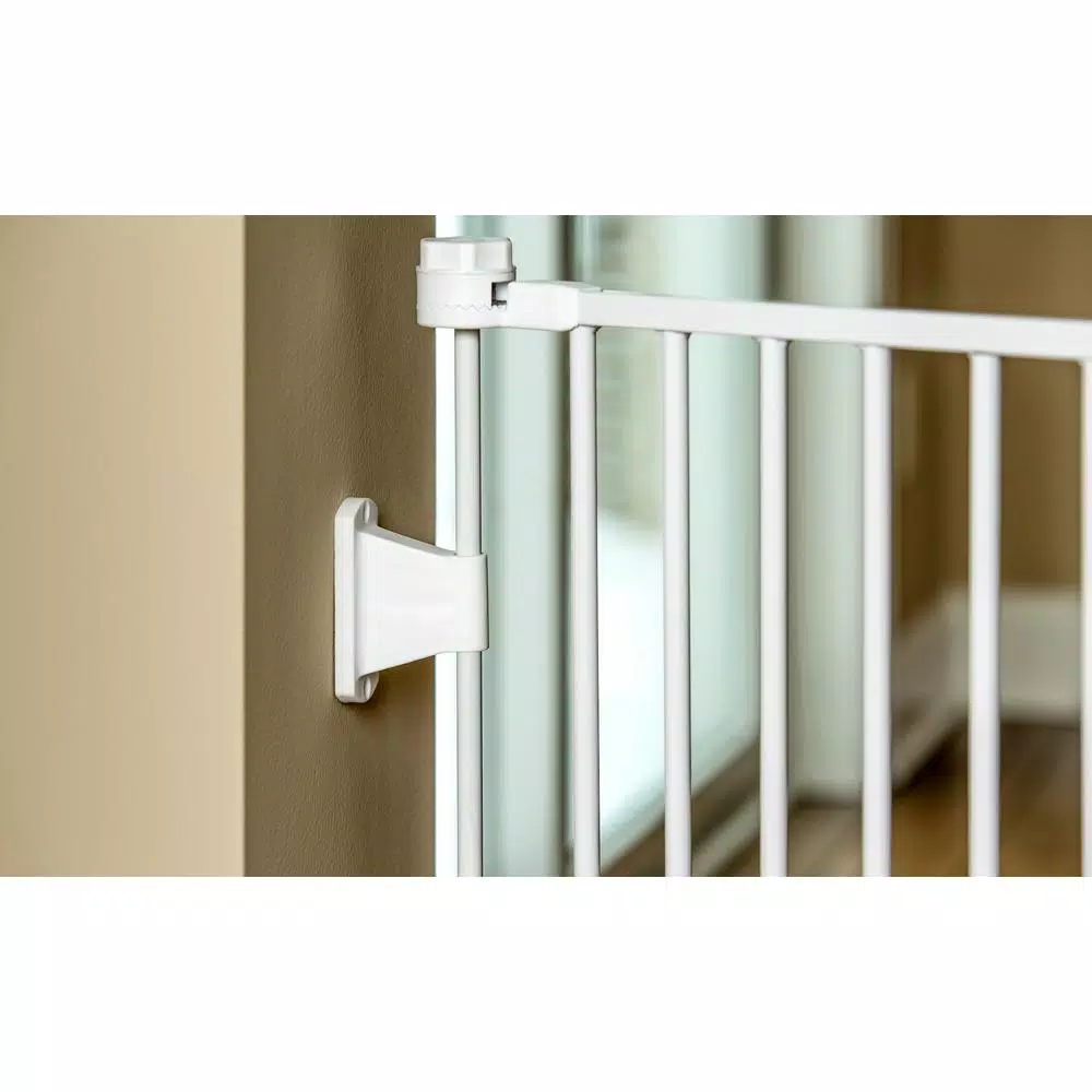 Regalo 28" 4-in-1 Configurable Metal Safety Gate and Play Yard, Super Wide Hardware Mount