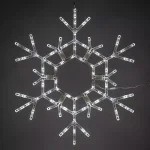 Kringle Traditions 36 in. 105-Light LED Cool White Folding Snowflake Decoration thumbnail 1