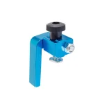 POWERTEC Fence Flip Stop with 5/16 in. T-Bolt, 2-1/4 in. Versatile Aluminum Stop for T-Tracks thumbnail 1