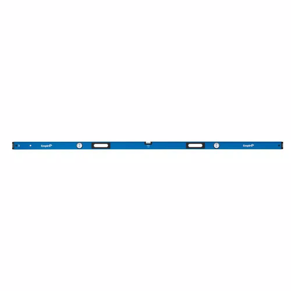 Empire e75 Series True Blue 96 in. Box Level and 12 in. Magnetic Tool Box Level Set