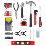 Stalwart 132-Piece Steel Hand Tool Set with Hard Plastic Carrying Case thumbnail 2