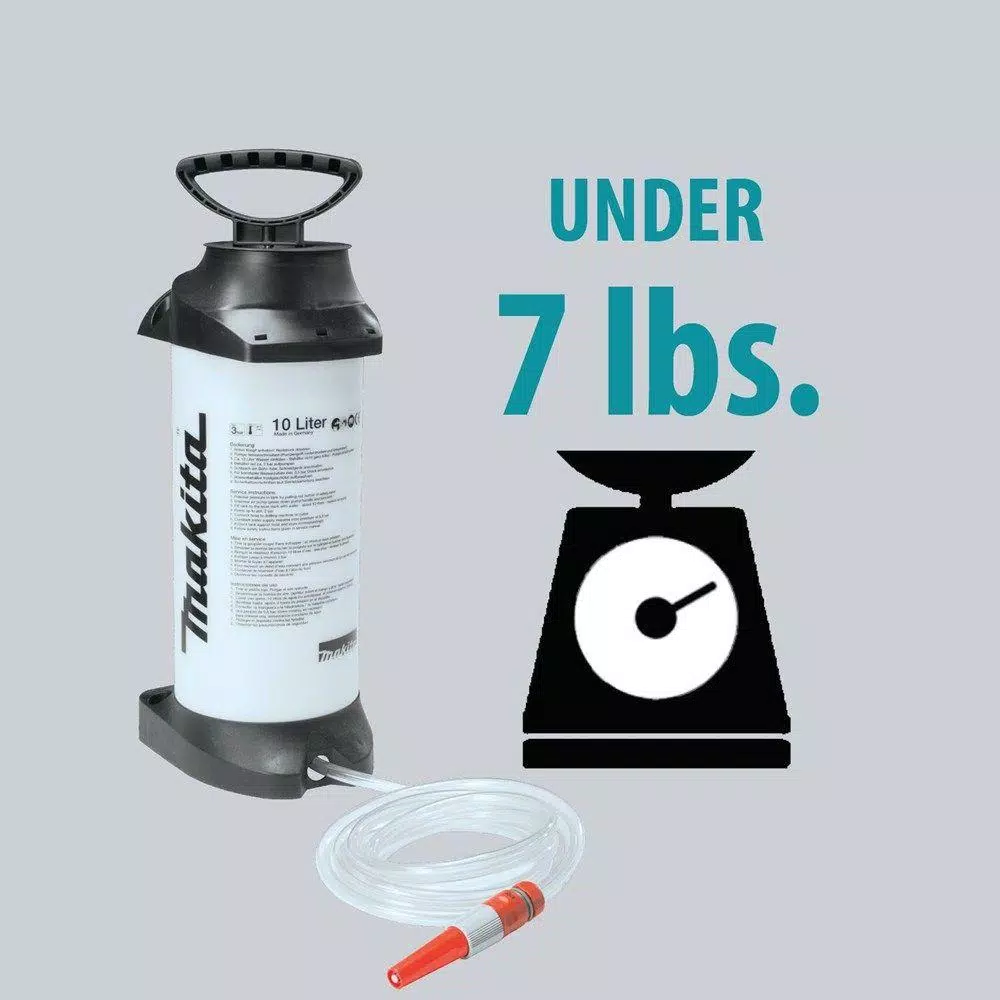 Makita 2.6 Gal. Pressurized Water Tank for Masonry Saws and Gas Power Cutters