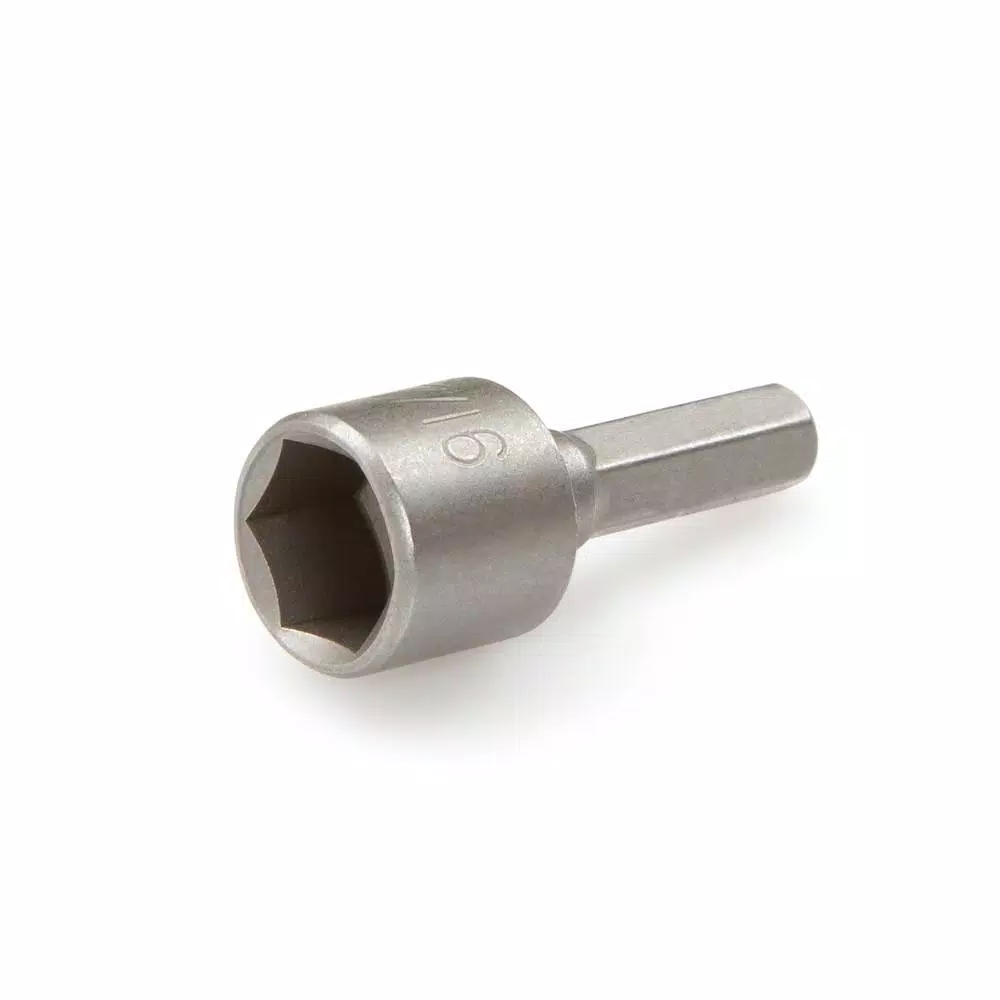 TEKTON 14-Piece Power Nut Driver Bit Set, 3/16 in. to 7/16 in. and 5 mm to 12 mm, Hex Shank