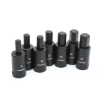 Husky 1/2 in. Drive Hex Bit Impact Socket Set, 14-Piece SAE/Metric thumbnail 5