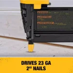 DEWALT 23-Gauge 2 in. Pin Nailer, Corded Air Nailer (DWFP2350K) thumbnail 3