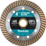 Makita 4.5 in. Turbo Rim Diamond Blade for General Purpose Masonry Cutting thumbnail 1
