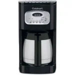 Cuisinart 10-Cup Black Programmable Thermal Coffee Maker with Stainless Accents thumbnail 1