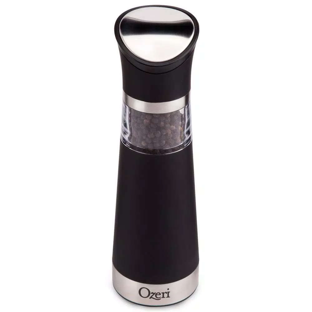 Ozeri Graviti Pro Electric Salt and Pepper Grinder Set, BPA-Free Ceramic Mills