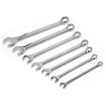 WEN 13-Piece SAE Combination Wrench Set with Storage Rack, Chrome Vanadium Steel thumbnail 4
