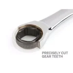 TEKTON 12-Piece Metric Stubby Ratcheting Combination Wrench Set, 8-19 mm thumbnail 5