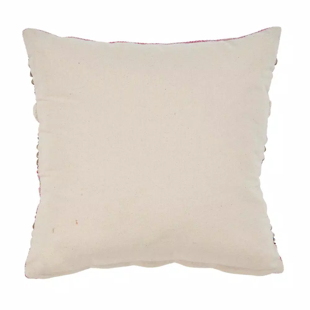 LR Resources Eclectic Pink Striped Hypoallergenic Throw Pillow, 18 x 18 in.