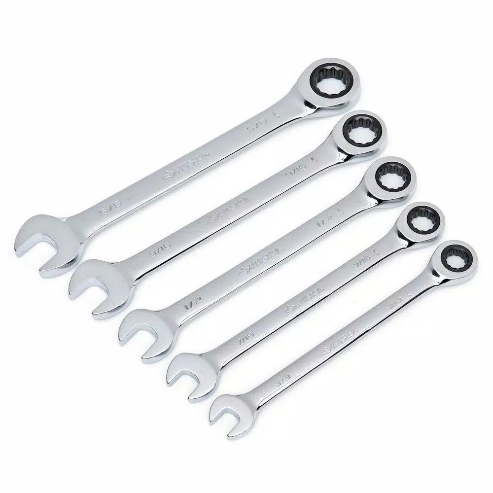 Husky 278-Piece Mechanics Tool Set with 1/4 in., 3/8 in., and 1/2 in. Drive Ratchets and Sockets