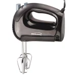 Brentwood 5-Speed Handheld Hand Mixer with Chrome-Plated Beaters, Black thumbnail 2