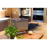 Weston Stainless Steel Manual Meat Mixer, 20 lb Capacity thumbnail 2