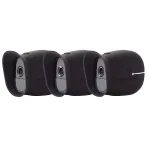 Wasserstein Silicone Skins for Arlo Pro and Pro 2 - Protective Sunroof Covers, Black (3-Pack) thumbnail 1