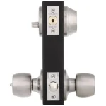 Toledo Fine Locks Single Cylinder Satin Nickel Entry Combo Set thumbnail 2