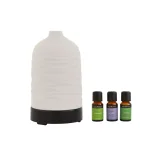 Airome Harmony 9.3 in. Ultrasonic Essential Oil Diffuser with Ceramic Sleeve thumbnail 2