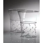 Abigails La Boheme Handmade Glass Liqueur Glasses, 3 oz. Bohemian Style (Set of 6) thumbnail 4
