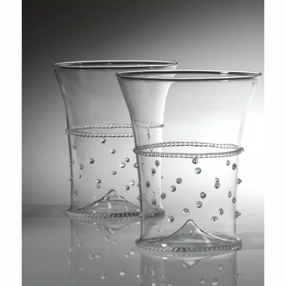 Abigails La Boheme Handmade Glass Liqueur Glasses, 3 oz. Bohemian Style (Set of 6)
