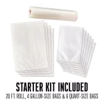 Weston Black Food Vacuum Sealer with Integrated Roll Storage and Bag Cutter thumbnail 8