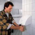 Stiebel Eltron Galaxy M2 Touchless Automatic Electric Hand Dryer, 240V, Cast Aluminum, Alpine White thumbnail 2