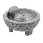 IMUSA Natural Granite Molcajete Mortar and Pestle, 5 in. thumbnail 1