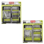 RYOBI Impact Rated Driving Bit Set, 40-Piece or 50-Piece Kit thumbnail 1