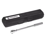 Klein Tools 3/8 in. Torque Wrench with Square-Drive Ratchet Head, 10-100 ft-lb thumbnail 1