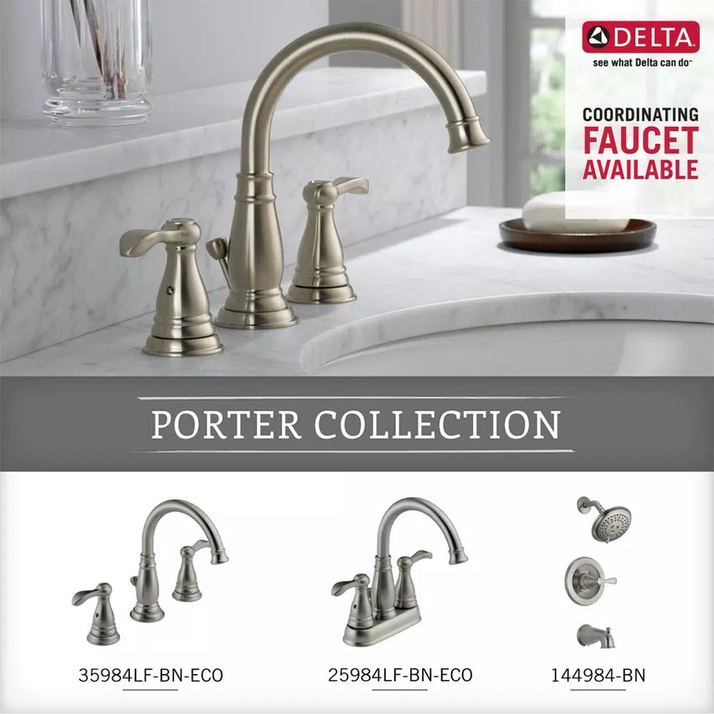 Delta Porter 18 in. Towel Bar, Brushed Nickel