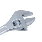 Steel Core 15 in. Jumbo Adjustable Wrench, Drop Forged Heat Treated Carbon Steel thumbnail 3