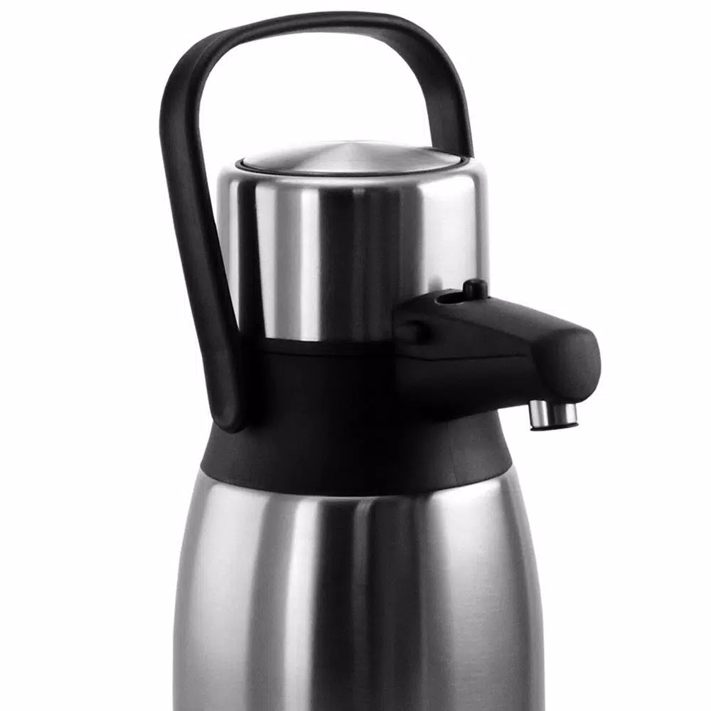 MegaChef 3L Stainless Steel Airpot Hot Water Dispenser, 101 oz Beverage Server