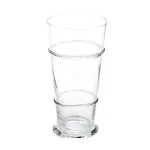 Abigails Lionshead 12 oz. Hand Blown Glass Tumbler Set, Set of 4, Clear thumbnail 1