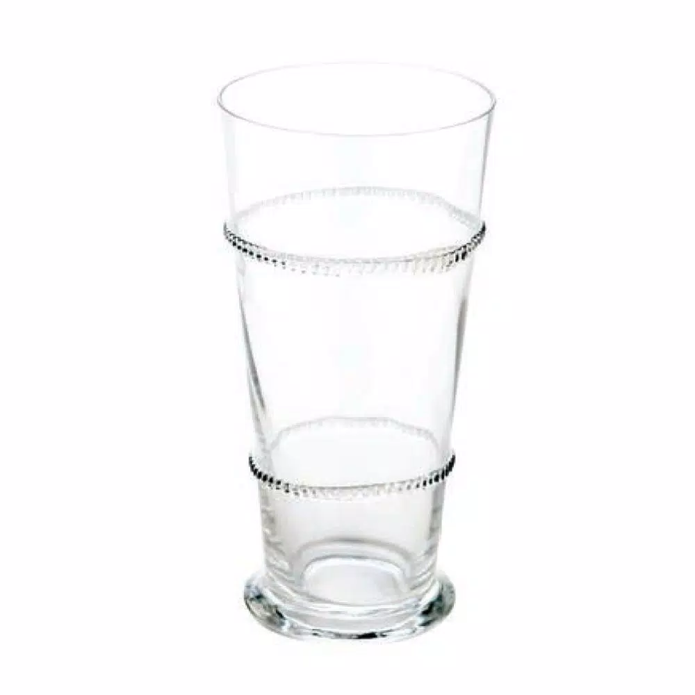Abigails Lionshead 12 oz. Hand Blown Glass Tumbler Set, Set of 4, Clear
