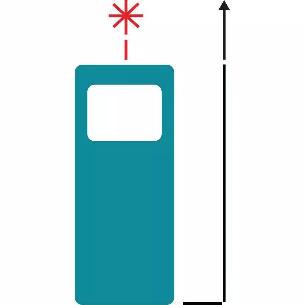 Makita LD050P 164 ft. Laser Distance Measure with IP54 Rating