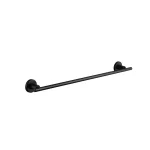 Glacier Bay Menlo 24 in. Single Towel Bar, Matte Black thumbnail 1
